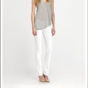 Seven 7 For All Mankind STRAIGHT Jeans 32  WHITE